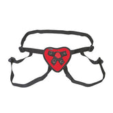 Lux Fetish Red Heart Strap On Harness > Realistic Dildos and Vibes > Strap On Harnesses
